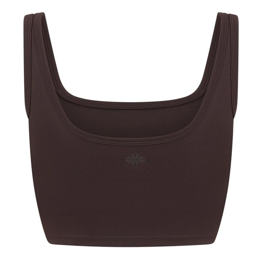 Couture Womens/Ladies Jersey Sports Bra / Chocolate